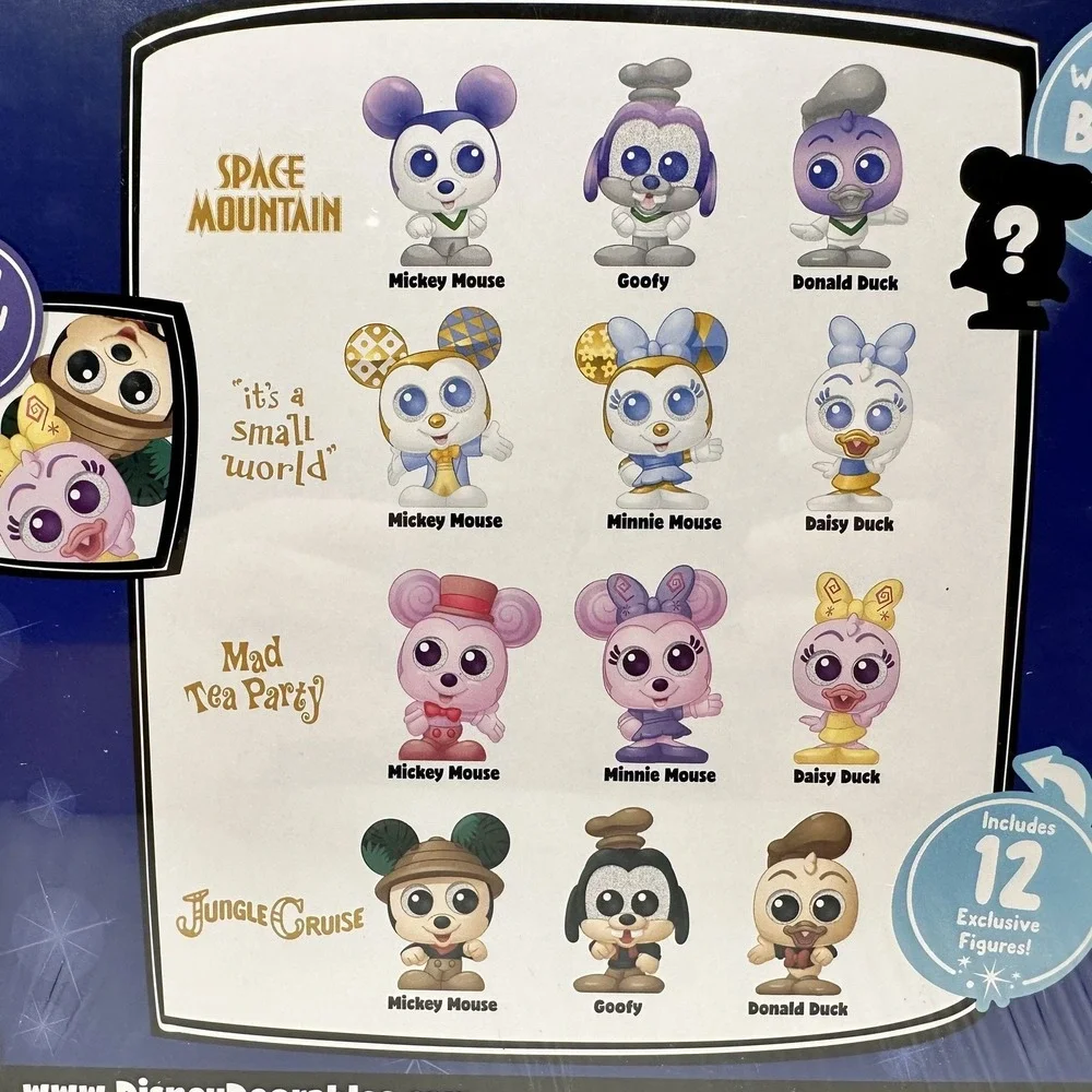Disney Doorables 50th Anniversary Disney World‎ Collection 12 FIGURES MICKEY NEW